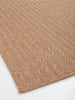ABERTO DESIGN Jute-Teppich in Hellbraun