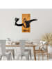 ABERTO DESIGN Dekoracja ścienna "Banksy - Flower Thrower" - 69 x 58 cm
