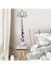 ABERTO DESIGN Dekoracja ścienna "Carpe Diem" - 21 x 60 cm