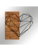 ABERTO DESIGN Dekoracja ścienna "Heart" - 58 x 58 cm