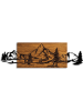 ABERTO DESIGN Wanddecoratie "Mountain Range" - (B)95 x (H)30 cm