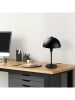 ABERTO DESIGN Lampa stołowa LED w kolorze czarnym - Ø 35 x wys. 20 cm