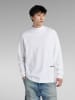 G-Star Longsleeve in Weiß