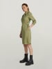 G-Star Sukienka koszulowa w kolorze khaki