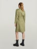 G-Star Sukienka koszulowa w kolorze khaki