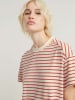 G-Star Kleid in Creme/ Rot