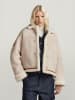 G-Star Lederjacke in Beige