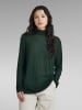 G-Star Sweter w kolorze ciemnozielonym