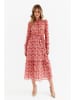 made of emotion Jurk wit/rood