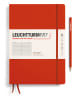 LEUCHTTURM1917 Notatnik w kolorze czerwonym w linie - B5