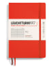 LEUCHTTURM1917 Liniertes Notizbuch in Hellrot- A5