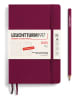 LEUCHTTURM1917 Monatsplaner & Notizbuch in Bordeaux - B6+