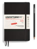 LEUCHTTURM1917 Monatsplaner & Notizbuch in Schwarz - B6+