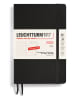 LEUCHTTURM1917 Monatsplaner & Notizbuch in Schwarz - B6+