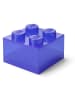 LEGO Pojemnik "Brick 4" w kolorze fioletowym - 25 x 18 x 25 cm