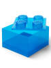 LEGO Opbergbox "Brick 4" blauw - (B)25 x (H)18 x (D)25 cm