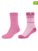Skechers 2-delige set: sokken roze