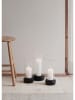 Stelton Windlicht zwart - (H)24,5 x Ø 11,5 cm