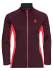 Odlo Fleecejacke "Berra Merino" in Bordeaux