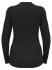 Odlo Funktionsunterhemd "Natural Performance" in Grau/ Schwarz