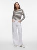 Vila Longsleeve in Schwarz/ Creme