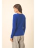 Just Cashmere Kaszmirowy sweter "Joan" w kolorze niebieskim