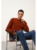 Just Cashmere Kaschmir-Pullover "Howard" in Rostrot