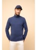 Just Cashmere Kaschmir-Rollkragenpullover "Connor" in Blau