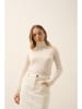 Just Cashmere Kasjmieren coltrui "Serelith" crème