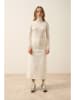 Just Cashmere Kasjmieren coltrui "Serelith" crème