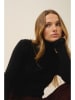 Just Cashmere Kaschmir-Rollkragenpullover "Serelith" in Schwarz