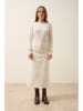 Just Cashmere Kaschmir-Pullover "Norena" in Creme