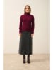Just Cashmere Kaschmir-Rollkragenpullover "Miraya" in Bordeaux