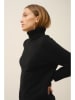 Just Cashmere Kaschmir-Rollkragenpullover "Estelle" in Schwarz