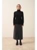 Just Cashmere Kaschmir-Rollkragenpullover "Estelle" in Schwarz