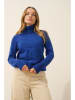 Just Cashmere Kaschmir-Rollkragenpullover "Estelle" in Blau