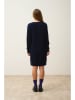 Just Cashmere Kaschmir-Kleid "Mileya" in Dunkelblau
