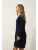 Just Cashmere Kaschmir-Kleid "Mileya" in Dunkelblau