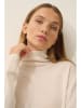Just Cashmere Kaschmir-Rollkragenpullover "Loralia" in Creme