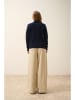 Just Cashmere Kaschmir-Rollkragenpullover "Loralia" in Dunkelblau