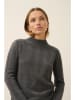 Just Cashmere Kasjmieren trui "Calindra" grijs