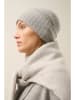 Just Cashmere Kaschmir-Mütze "Jin" in Grau