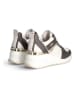 Liu Jo Keilsneakers in Creme/ Braun