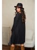 Joséfine Plisseekleid "Balor" in Schwarz