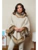 Joséfine Poncho "Caor" in Beige