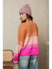 Joséfine Pullover "Chantal" in Pink/ Orange/ Rosa