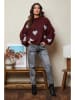 Joséfine Pullover Didy" in Bordeaux