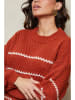 Joséfine Pullover "Klaudia" in Rostrot