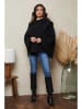 Joséfine Poncho "Malice" in Schwarz