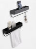 TFT Home Wandregal "Nina" in Grau - (B)35 x (H)10 x (T)8 cm